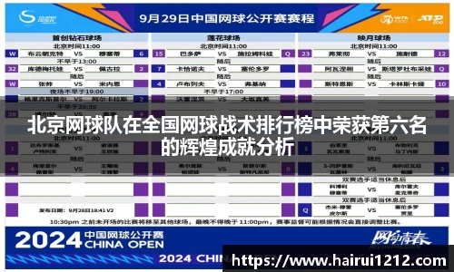 北京网球队在全国网球战术排行榜中荣获第六名的辉煌成就分析